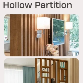 Hollow Partion Outdoor 15x5