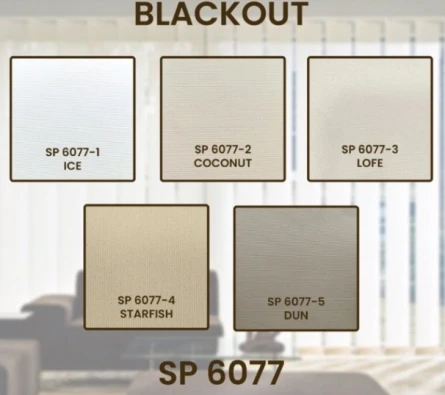 Roller Blind ROLLER BLIND Blackout SP 6077 ~item/2024/4/30/blackout sp 6077